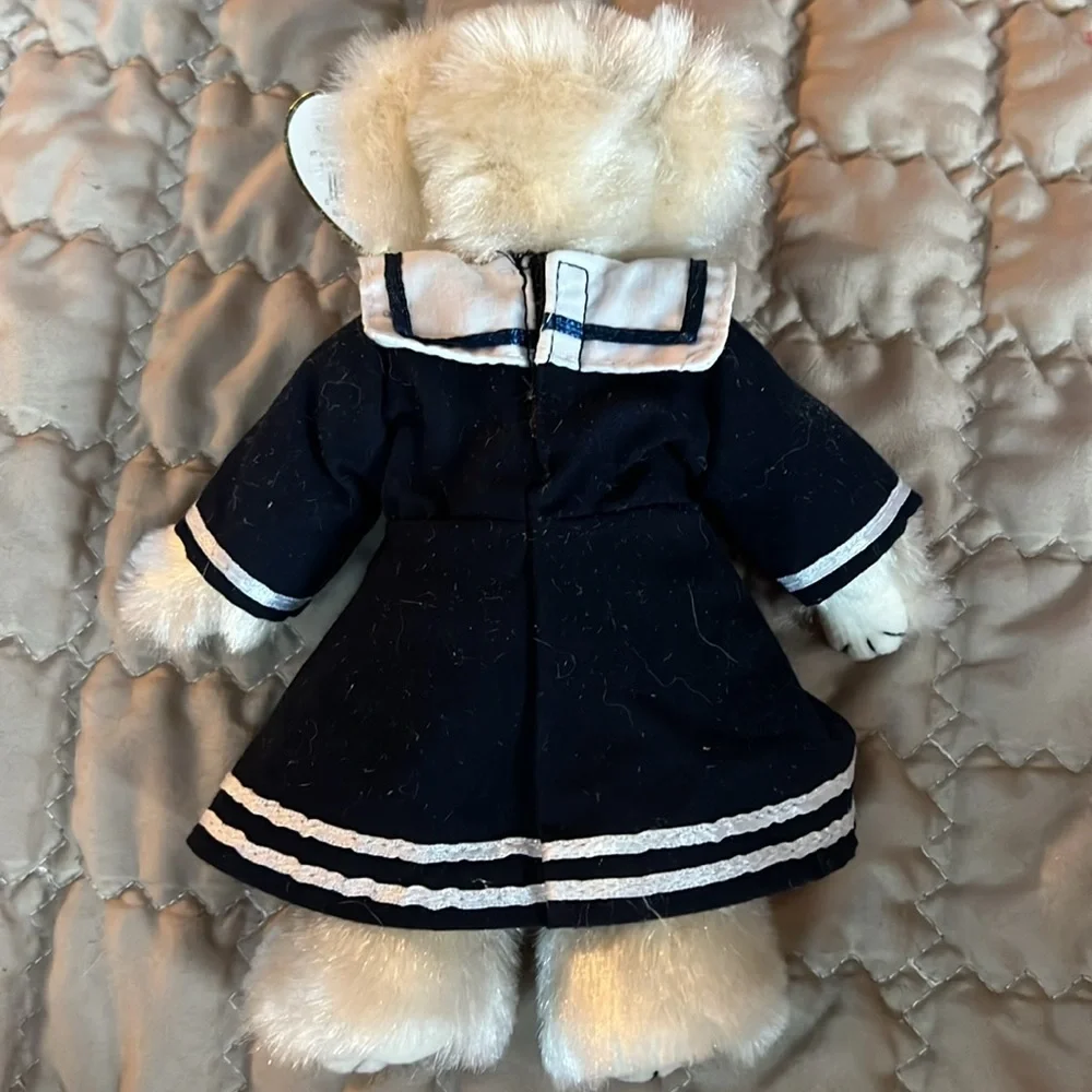 Ty Beanie Baby Breezy The Bear Attic Treasures Stuffed Animal Plush sailor